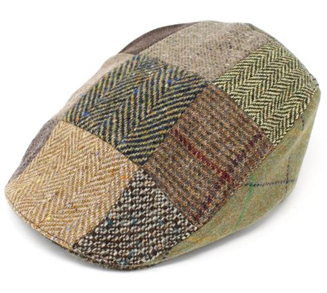 Hanna Hats - Irish Tweed Driving Cap for Men's Donegal Touring ...