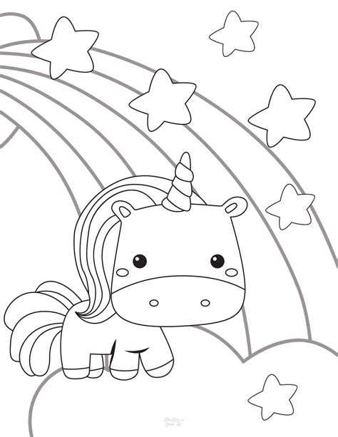 Super Coloring Unicorn Coloring Pages