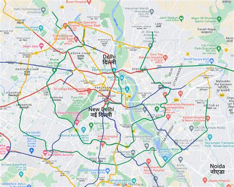 Delhi-NCR Metro - Future Network Route Map : r/delhi