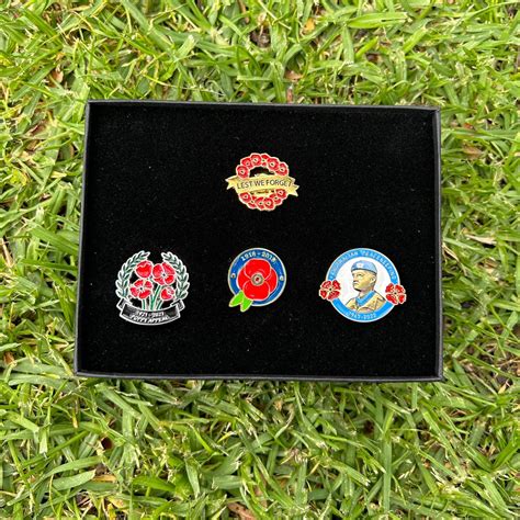 The Poppy Collection- Limited Edition Badge Set (NEW) – Commemorative ...