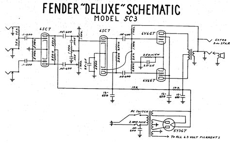 Acoustic Guitar Amp Schematic