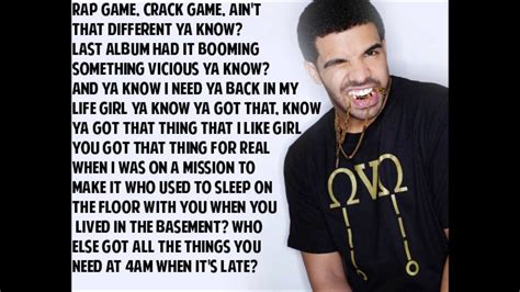 Drake x Come Thru (Lyrics) - YouTube