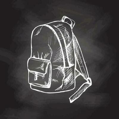 Backpack Sketch Vector Art, Icons, and Graphics for Free Download