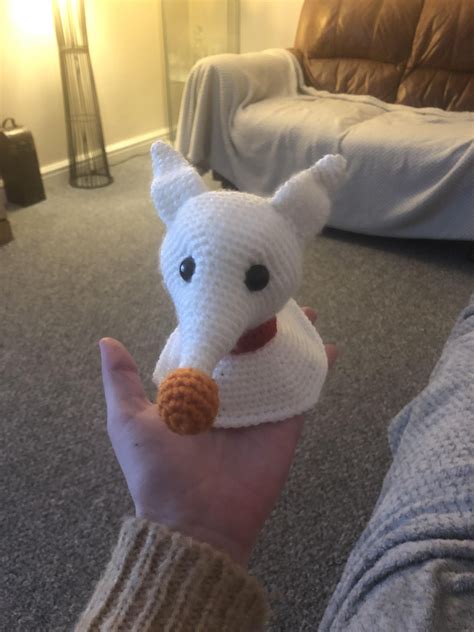 Zero ghost dog : r/Amigurumi