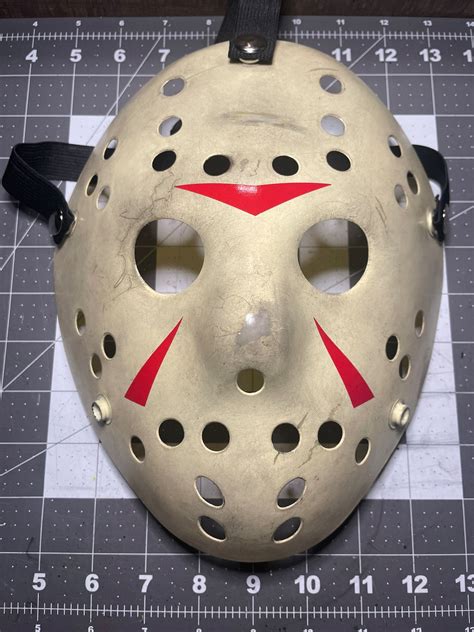 Custom Friday the 13th Part 3 Jason Voorhees Hockey Mask - Etsy