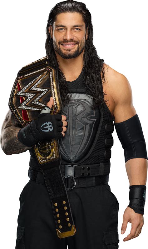 Roman Reigns WWE Champion 2015 PNG by AmbriegnsAsylum16 on DeviantArt