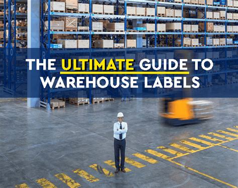 Warehouse labels: Organise your inventory and boost productivity