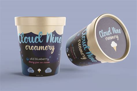 Cloud Nine Creamery :: Behance