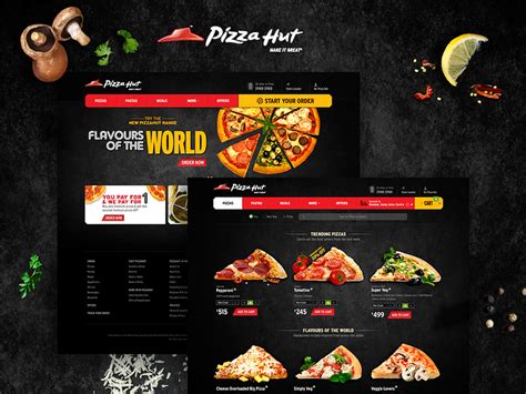 Pizza Hut Website designs, themes, templates and downloadable graphic ...