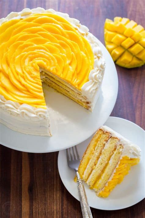 Mango Cake Recipe (VIDEO) - NatashasKitchen.com