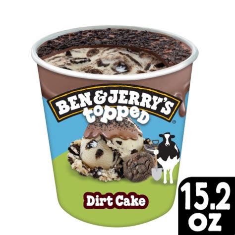 Ben & Jerry's Dirt Cake Topped Ice Cream, 15.2 oz - Kroger