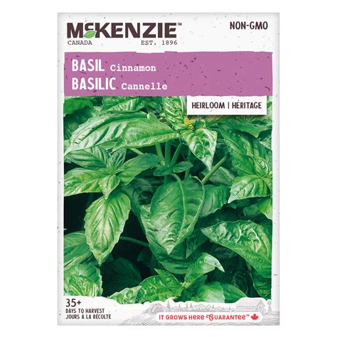 Basil Seeds, Cinnamon – McKenzie Seeds