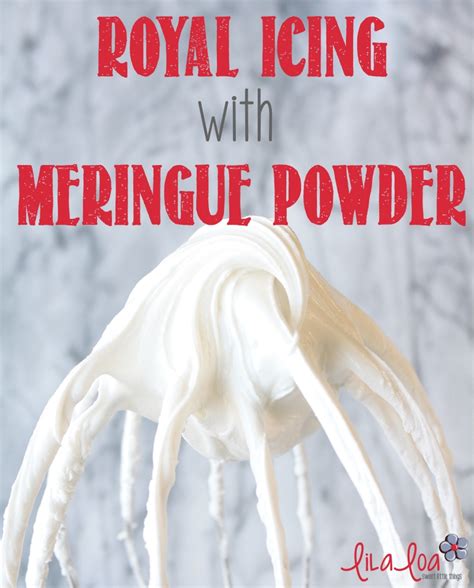 Royal Icing Recipe With Meringue Powder