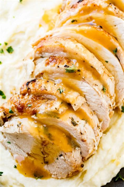 Instant Pot Turkey Breast Recipe (From Fresh or Frozen) - Oh Sweet Basil