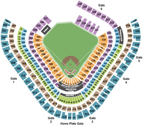 Angels Stadium Seating Map – Map Of The World