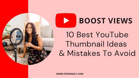 Boost Views- 10 Best YouTube Thumbnail Ideas & Mistakes To Avoid ...