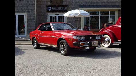 1975 Toyota Celica GT Unrestored in Red Paint & Engine Sound on My Car ...