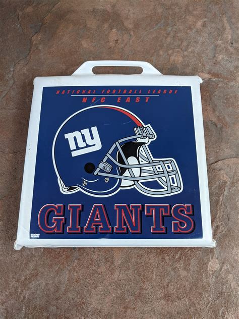 Vintage 90's New York Giants Stadium Seat Cushion Jersey Tshirt ...