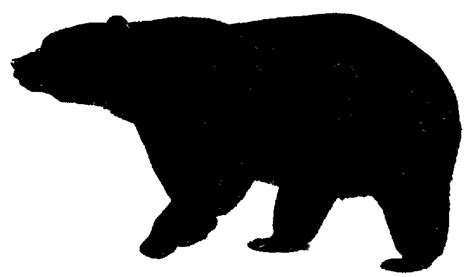 Black Bear Outline - Cliparts.co