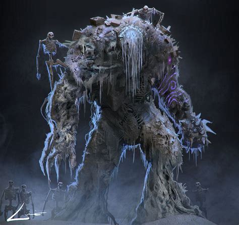 ArtStation - Golem Concept 01, luis carrasco | Mostrós | Monstruos ...