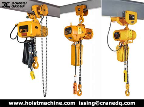 Manual Trolley Chain Hoist for Sale | Hoist Machine