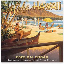 Hawaiian Calendars 2023 - Deluxe Wall Hawaii Calendars - Island Art Store