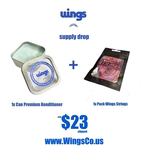 Wings Supply Drop | WINGS CO