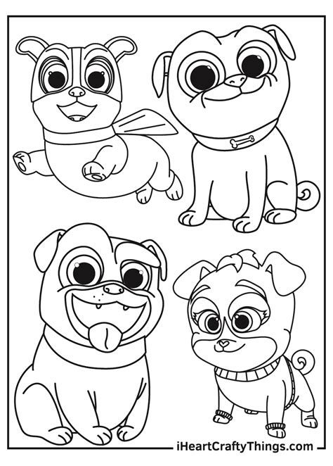 Printable Puppy Dog Pals Characters - Printable Templates