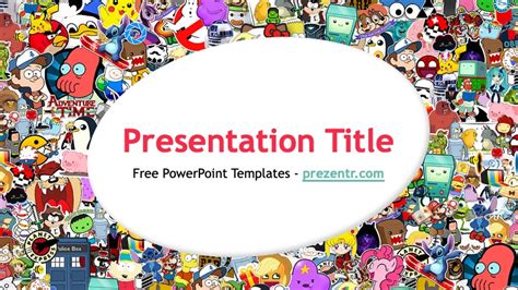 Cartoons PowerPoint Template | Powerpoint templates, Powerpoint, Comic ...