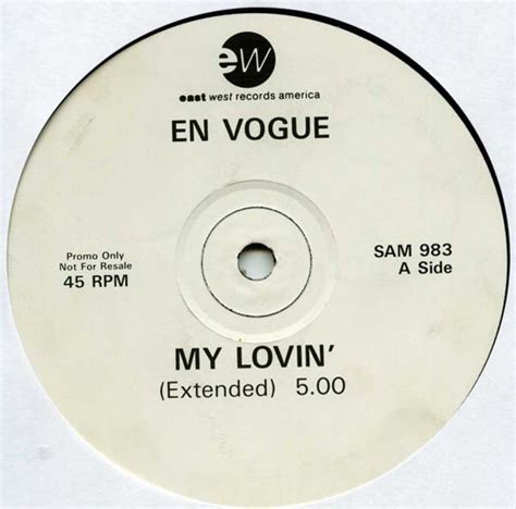 En Vogue - My Lovin (1992, Vinyl) | Discogs