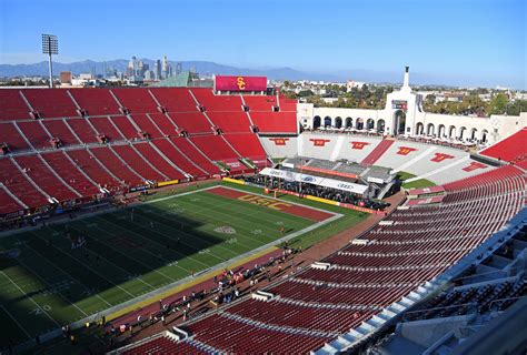 USC football preparing for fans in reduced capacity Coliseum for 2020