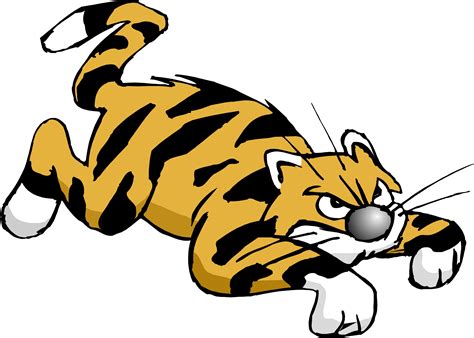 Cartoon Tiger - Cliparts.co