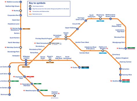 London Overground Network Map