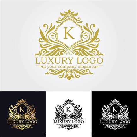 Luxury logo design vector free download