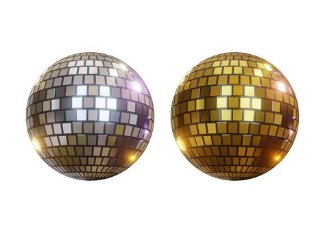 Silver Disco Ball Background