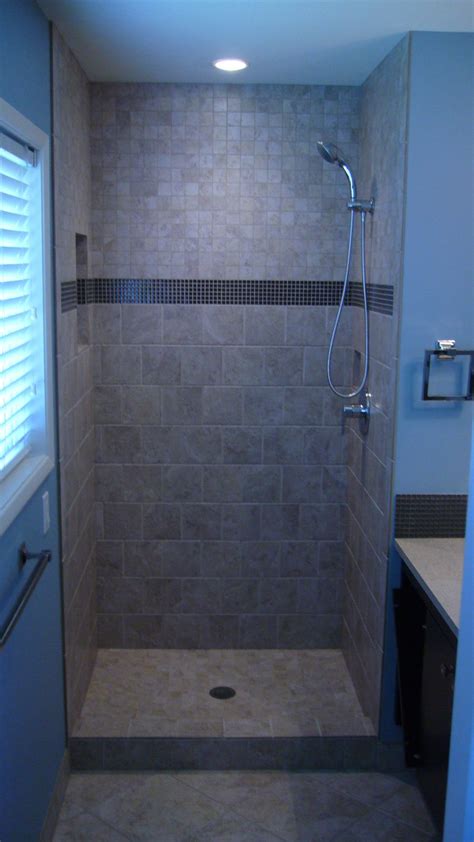 ceramic tile shower stall - Google Search | Shower stall, Bathroom ...