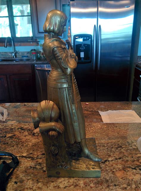 Antique Maid of Orleans Bronze Statue antique appraisal | InstAppraisal