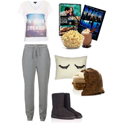 Movie Night With The Girls | Movie night outfits, Lazy day outfits ...