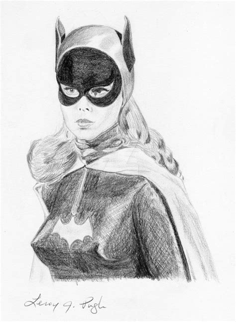 Yvonne Craig as Batgirl by LeroyPugh on DeviantArt