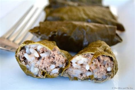 Stuffed Grape Leaves Recipe - The Olive and The Sea Food Blog