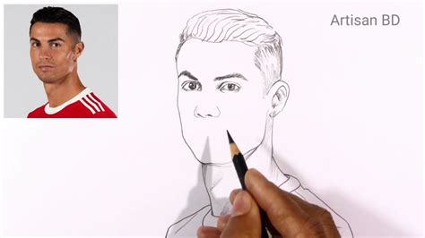 How To Draw Cristiano Ronaldo Easy