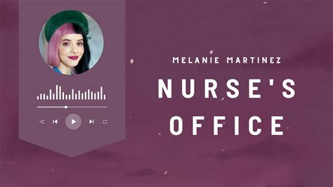 Melanie Martinez - Nurse's Office | LYRICS - YouTube