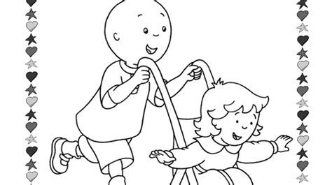 Caillou Coloring Pages ~ Coloring Print