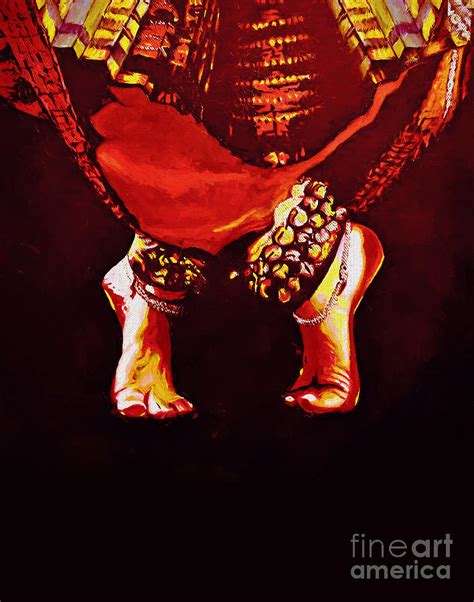 Ghungroo and Kathak dance Painting by Gull G - Pixels