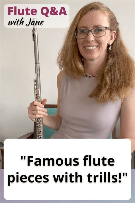 Famous flute pieces with trills! in 2024 | Flute, Flute lessons, Trill