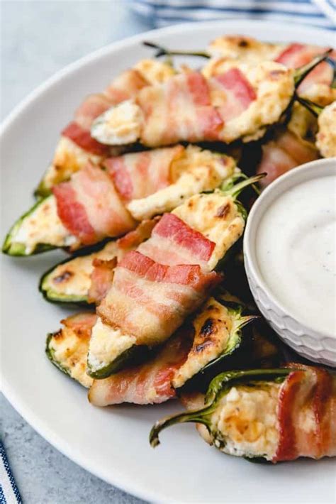 Bacon-Wrapped Jalapeno Poppers - House of Nash Eats