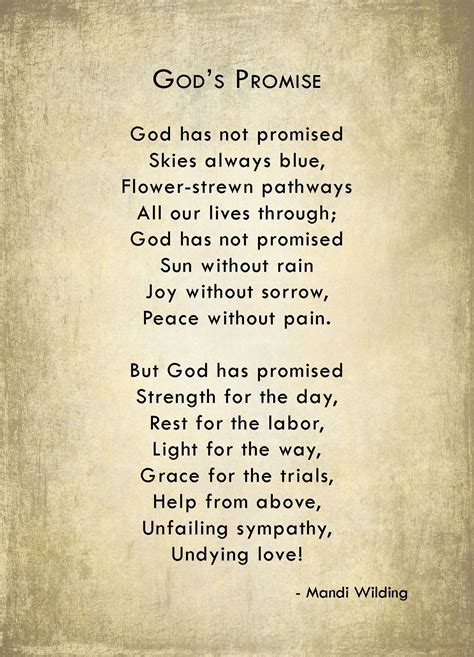 Pin by Annessa Consuello Gunness-Arjo on Favorites | Gods promises ...