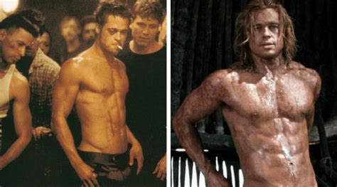 Brad Pitt Workout Routine and Diet: Troy and Fight Club secrets