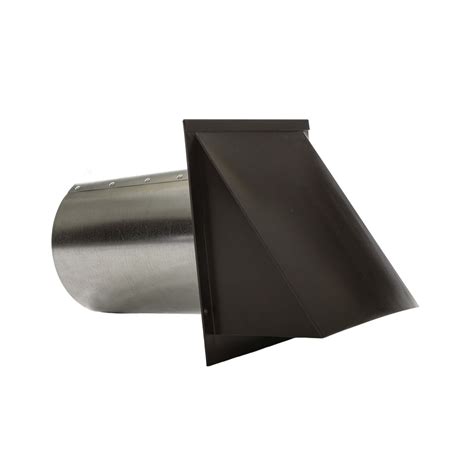 RDP Hooded Wall Vent With Spring Loaded Damper And Screen , 45% OFF