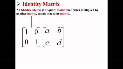 Identity Matrix